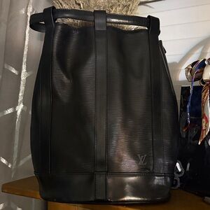 Louis Vuitton Black Backpack